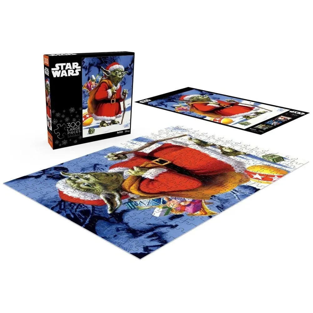 Star Wars Santa Yoda Buffalo Puzzle BRAND NEW Christmas Holiday Gift Sealed